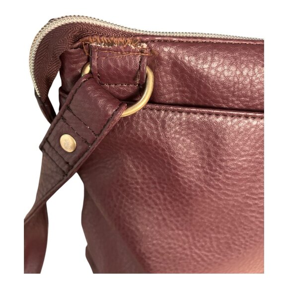 Relic by Fossil Crossbody Bag – Colorblock Faux Leather – Burgundy, Red & Blue – - Picture 7 of 10